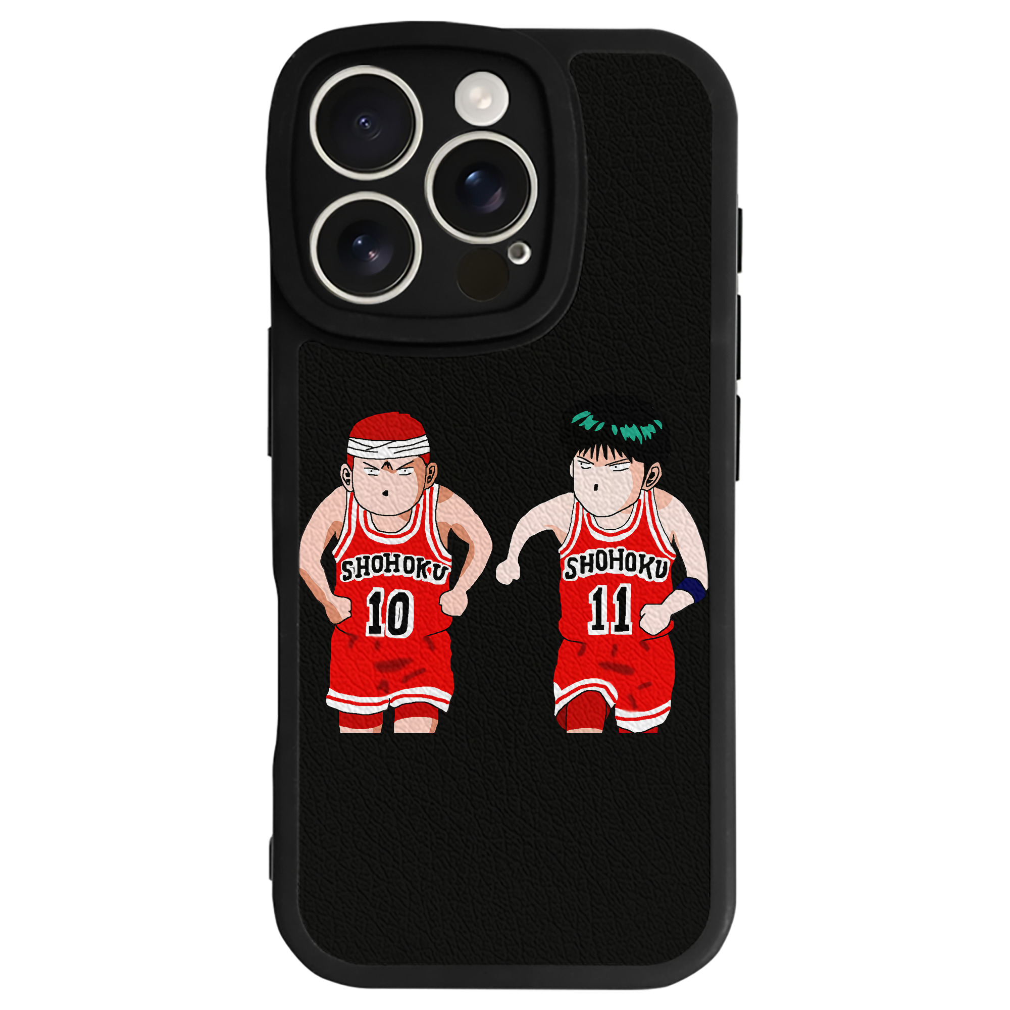 （画像用） SLAM DUNK／スラムダンク 【iPhone 16シリーズ対応】シリコンスマホケース（レザー調） 材質：シリコン